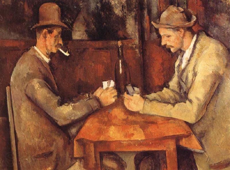 Paul Cezanne Card players France oil painting art